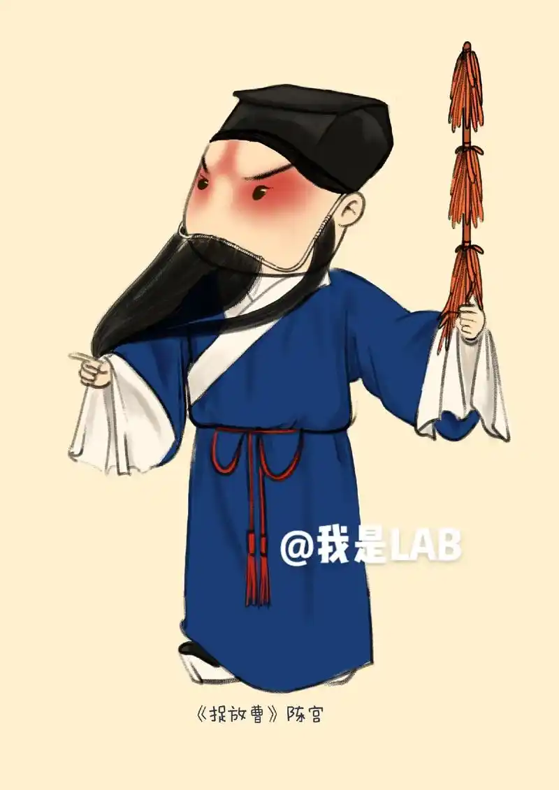 自己手绘的一些京剧老生角色 还有很多不足,对京剧的喜爱会一直 - 抖