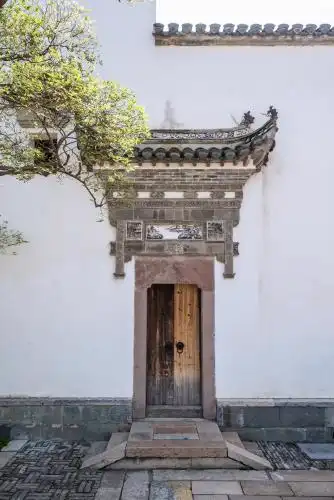 中国徽派建筑墙壁马头墙