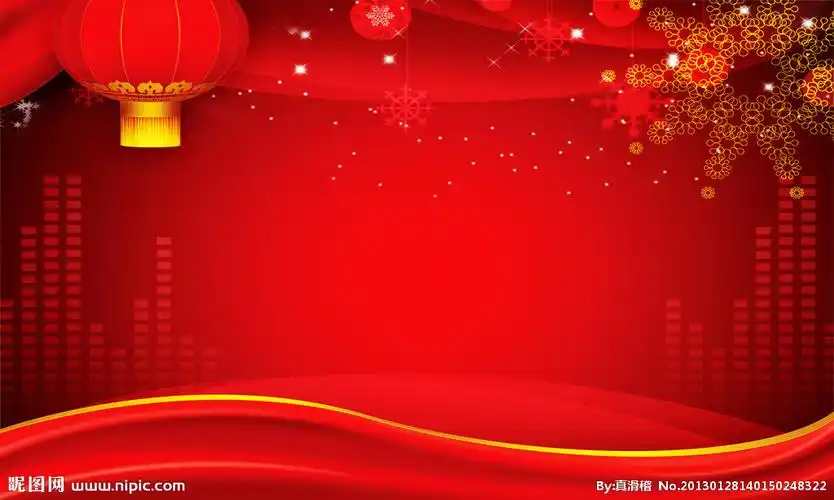 红色背景图片
