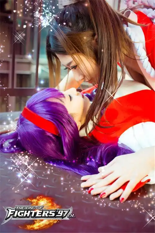 挑战宅男心跳 《拳皇97ol》不知火舞胸咚雅典娜