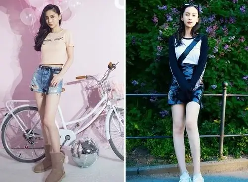 angelababy身高曝光!鞋底增高5公分还矮林志玲半颗头
