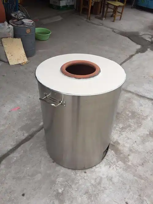 荆州叶记锅盔炉子的优惠券大全—商用燃气烧饼炉摆摊烤饼不锈钢煤炭