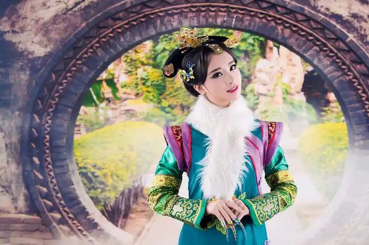 中国古典美女写真高清电脑桌面壁纸