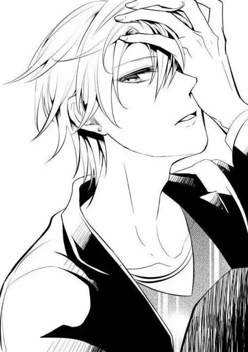 动漫 帅哥 线稿