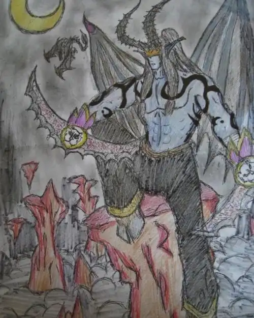 魔兽玩家原创重生的伊利丹和中二时期的尤迪安