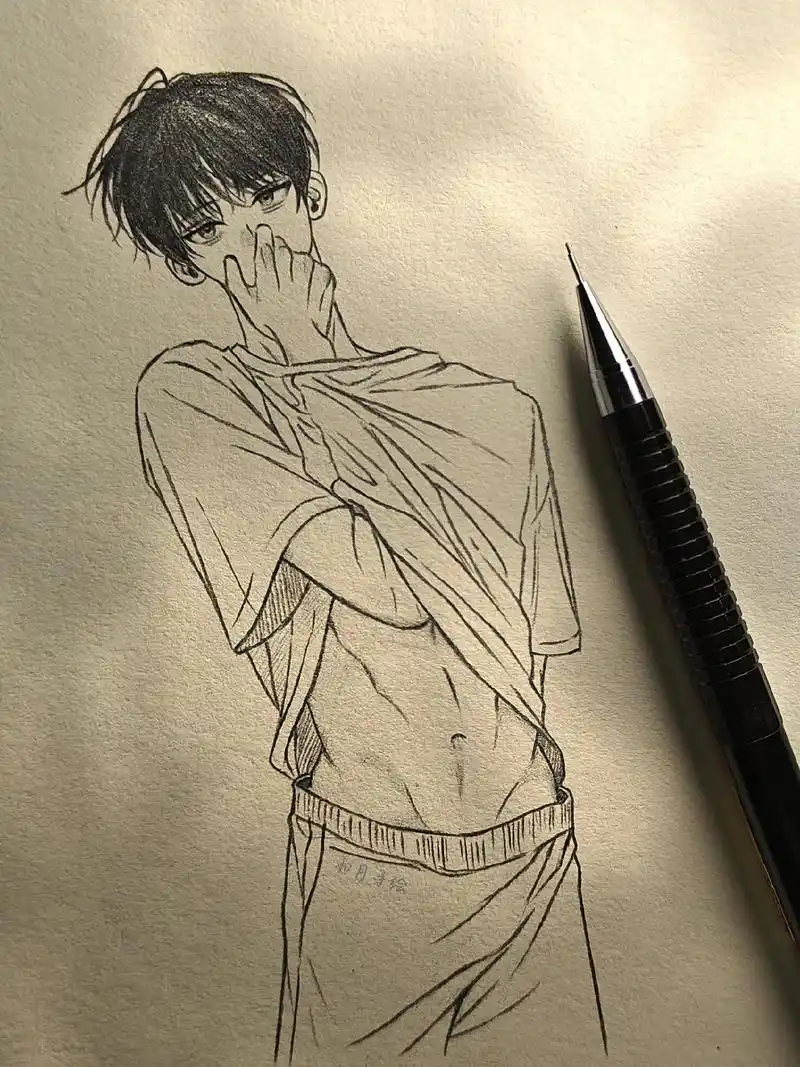 也许我不完美但是各花各有各花香#素描 #动漫 #绘画过程图  - 抖音