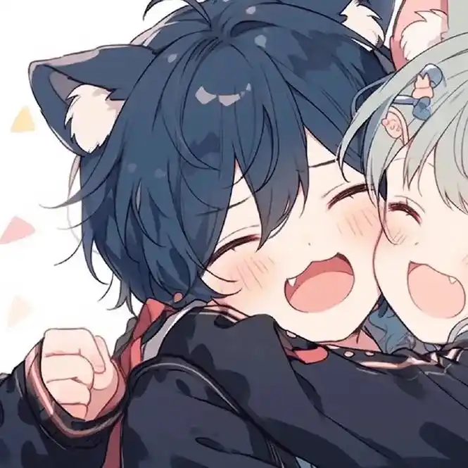 软乎乎的毛茸茸,好可爱!#情侣头像 #一起 - 抖音