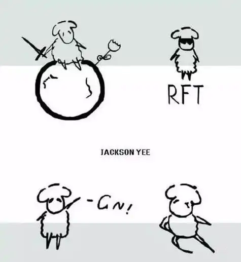 易烊千玺一只羊简笔画