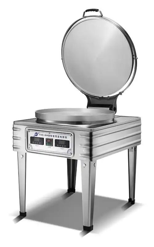 控温电饼大号商用烙酱千层烤饼烤饼机双面加热商用烤饼机