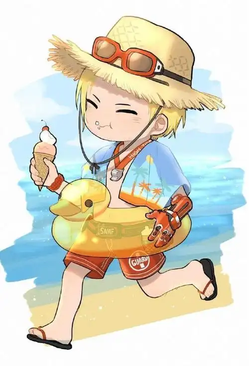 守望先锋二次元萌系风格夏季运动会皮肤