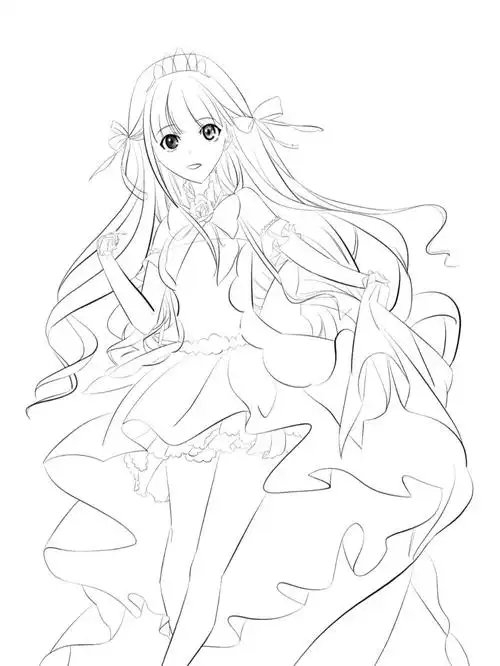 一边画一边改了些#画画