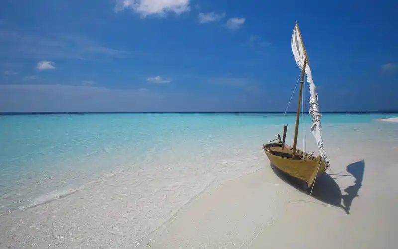 精选大海沙滩电脑桌面壁纸下载3