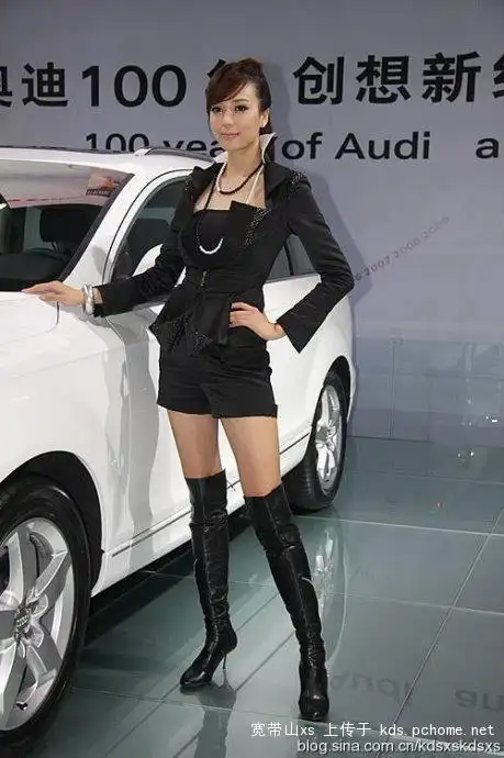 成都车展车模套图,懂得入!