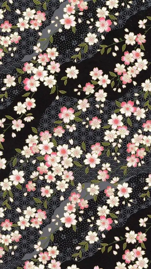 iphone 碎花 壁纸