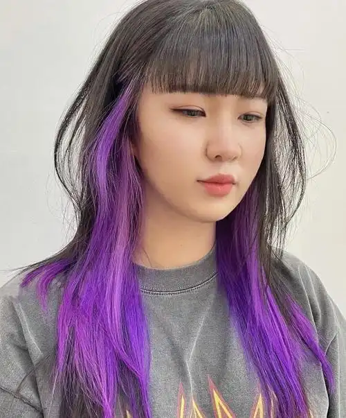 各种风格都能驾驭的挂耳染