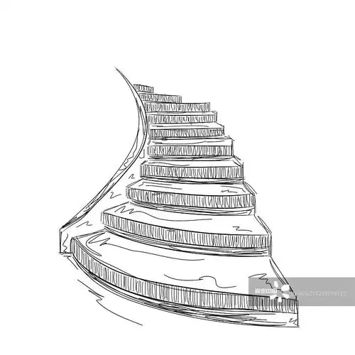 螺线矢量抽象分离着色绘制街道楼梯舞台草图乱画展开全部关键词本网站