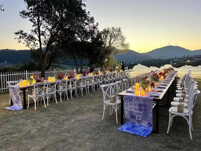 户外婚礼自助餐