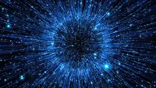 粒子球散射舞台背景[入射]视频模板下载