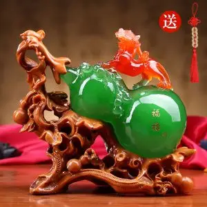 开光聚财阵摆件葫芦龙龟金蟾貔貅罗盘麒麟风水转运招财
