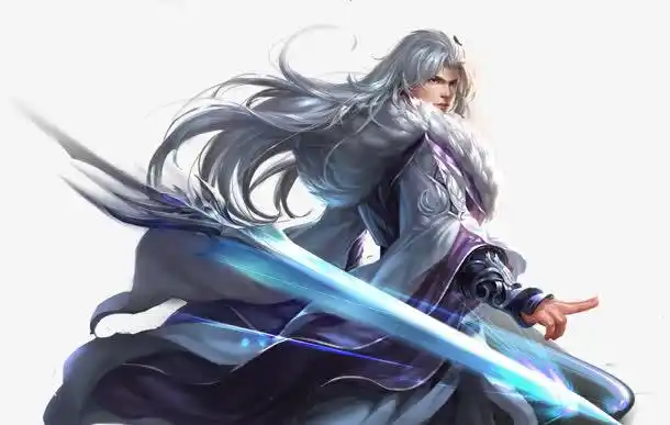 玄幻古风白袍侠客