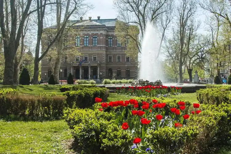 美丽花园风景摄影