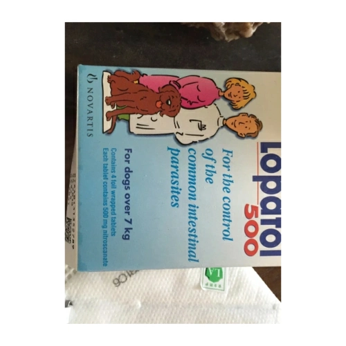 爵克【官方直营】现货瑞士汽巴 500 大狗 宠物驱虫药 4片/盒内寄生虫