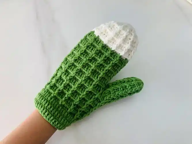 钩针02手套图解一