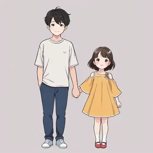 儿童头像|兄妹成长记忆