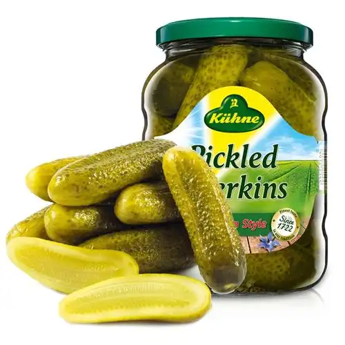 东北特产俄式酸黄瓜腌制水果小黄瓜酸青瓜腌黄瓜酱菜 酸甜青瓜670g*2