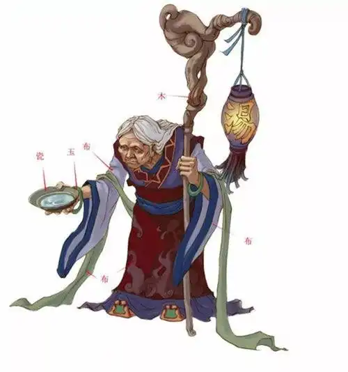 孟婆原是绝世美女,为情所伤后常驻奈何桥,分发忘情汤