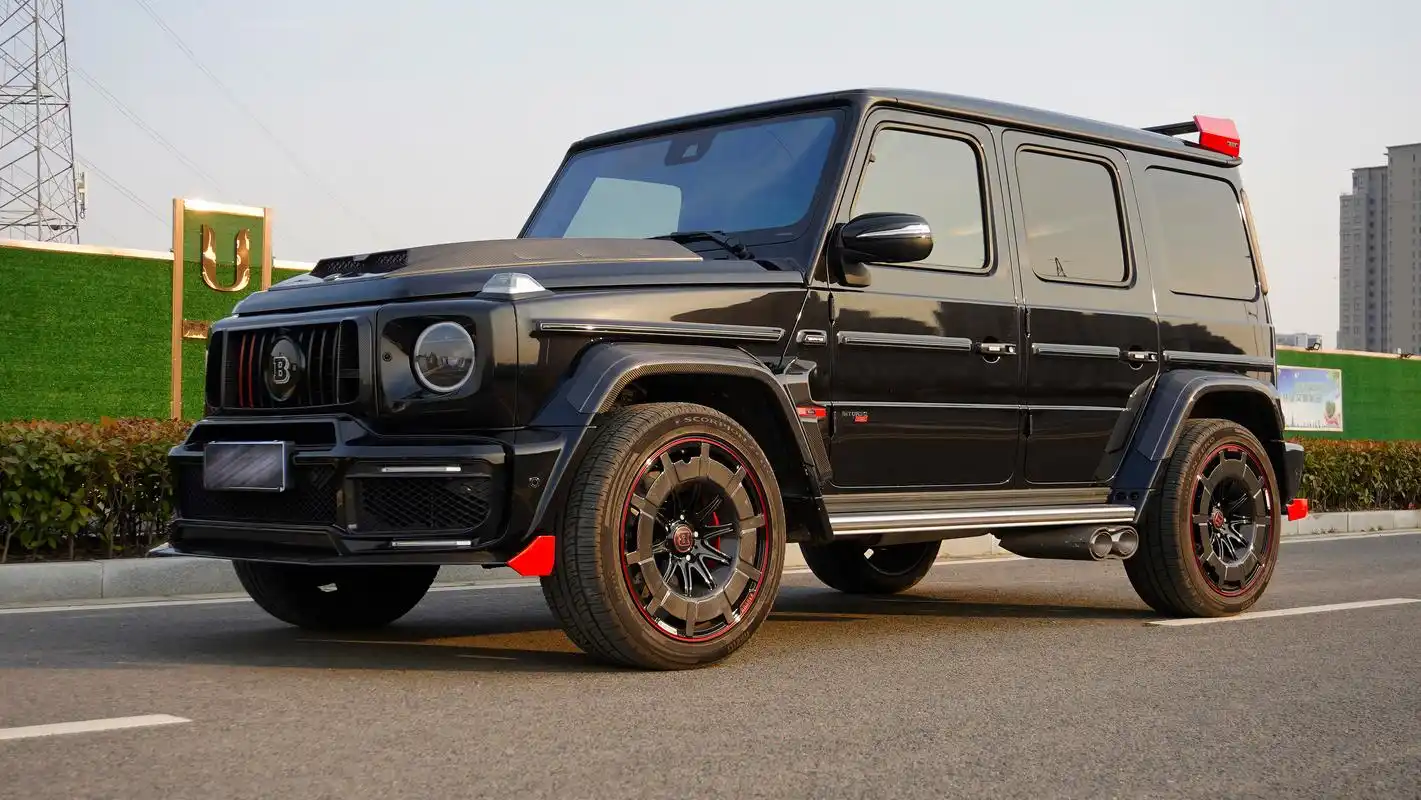 奔驰g63升级巴博斯g900火箭限量版套件!