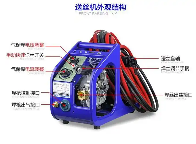 邦德森二保焊机350电焊机二氧化碳气体保护焊机380v气保焊机