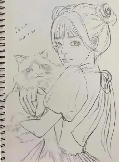 努力修炼中#procreate绘画  #gua老师 #程潇  #王俊凯