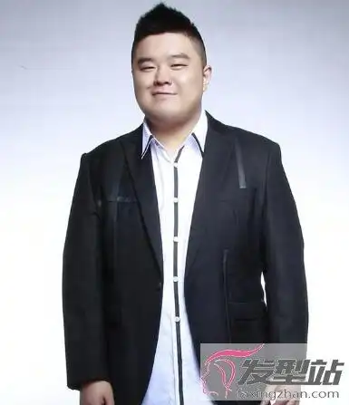 胖人适合的发型男修颜帅气找回自信心