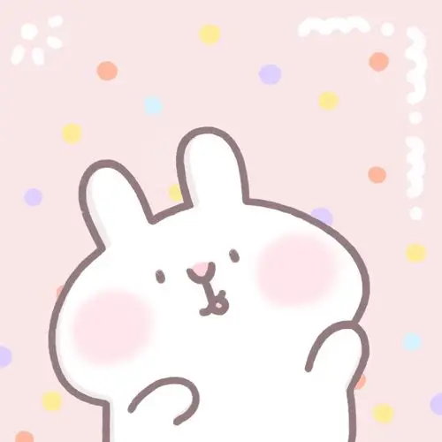 超可爱兔子和小猪头像wb一枚叫兔嗝儿的