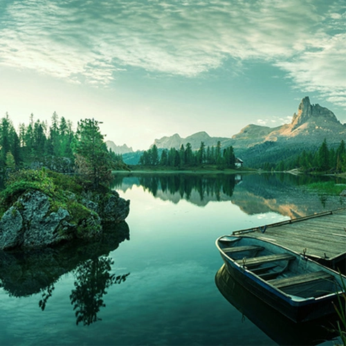 清新文艺风景背景