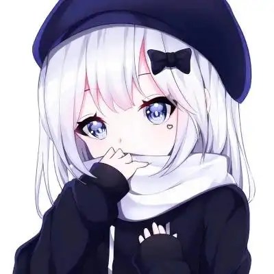 二次元可爱少女头像图片