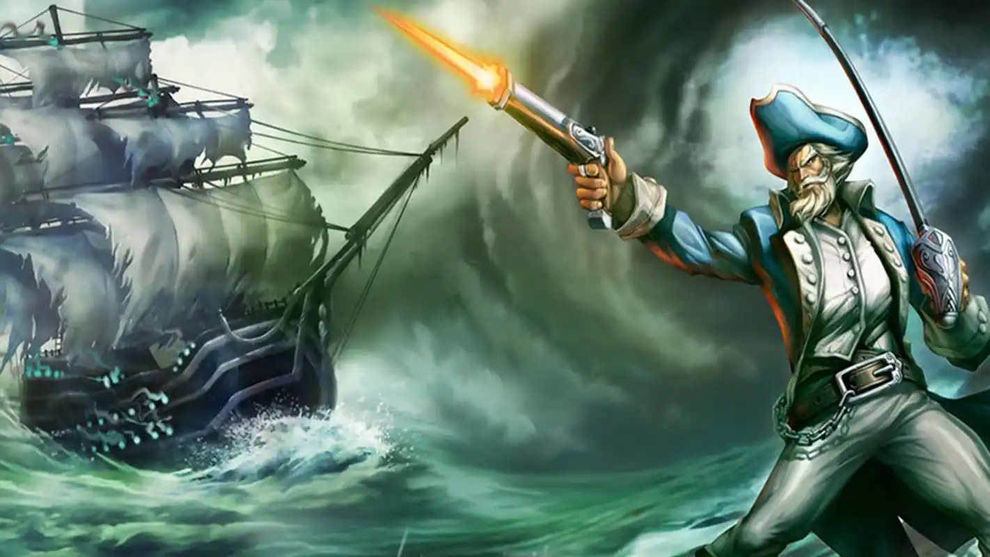 lol英雄联盟船长高清桌面壁纸图片