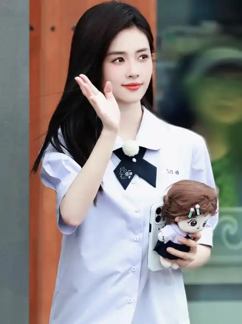 奔跑吧白鹿##奔跑吧校服路透