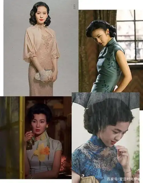 尤其是张曼玉在《花样年华》足足换了200款旗袍,成功达成所有女人的