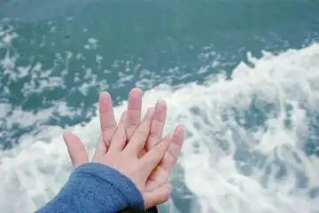 夜晚情侣牵手图片,情侣手牵手的图片