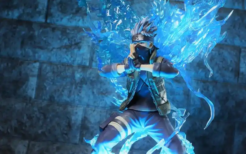 e.m. 火影忍者疾风传 卡卡西 须佐能乎 玩家实物介绍