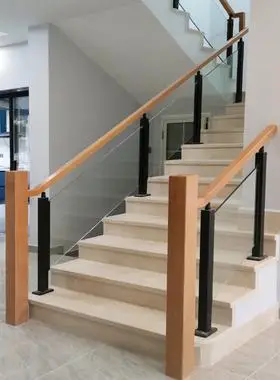 304不锈钢楼梯扶手室内家用栏杆