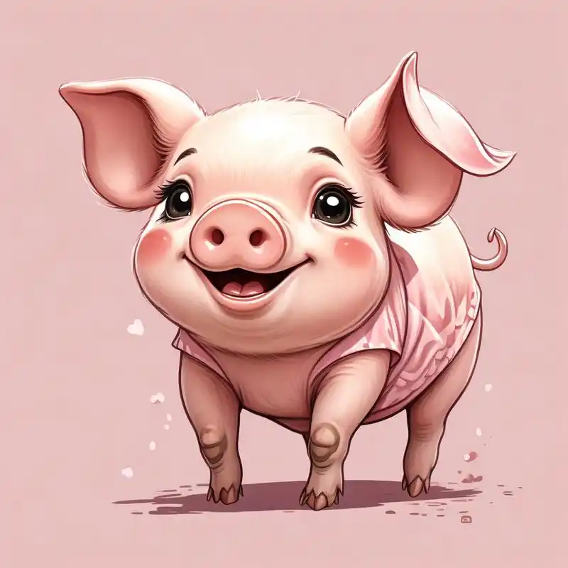 99超萌猪头像大放送95 亲们,是不是觉得小猪超级萌萌哒?