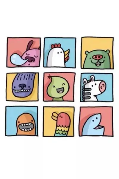 壁纸 背景 键盘 头像 九宫格 卡通 漫画 可爱