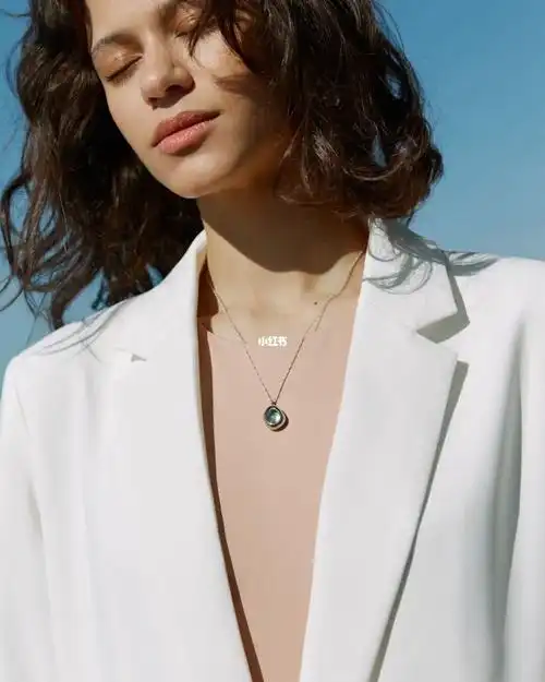 jocelyn绿萤石简约项链