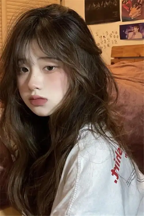 假发女长发网红大波浪长卷发自然水波纹卷逼真中长发日常全头套式