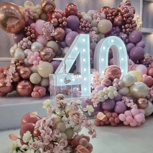 气球培训|40岁生日布置|30怎么样?40又何妨?