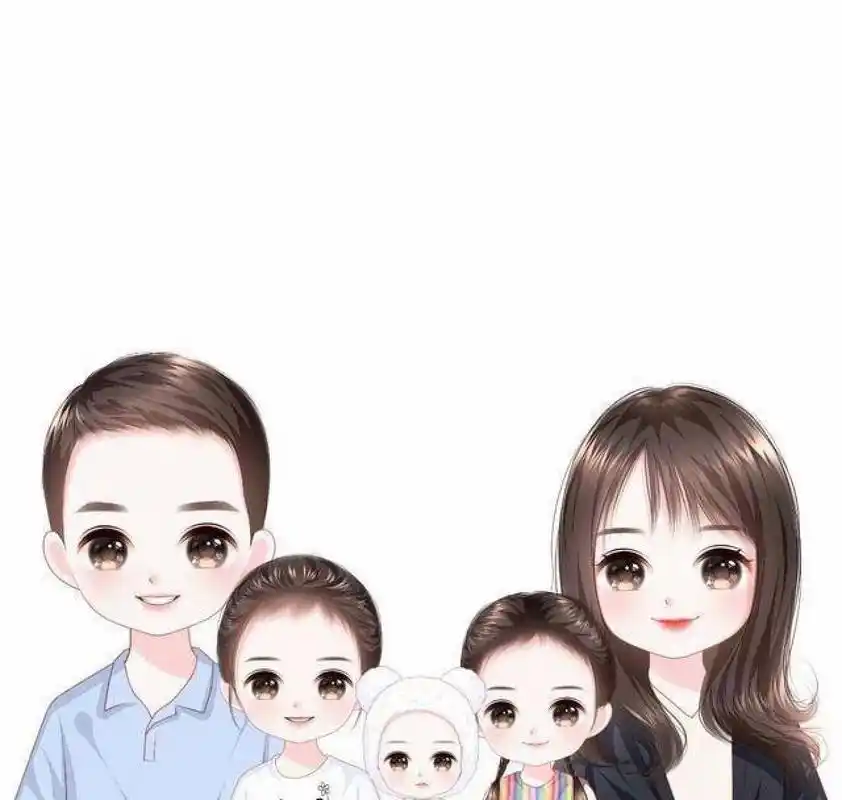 一家五口头像来啦 最好的家风:小事原谅,大事商量,不争高低,不翻旧账