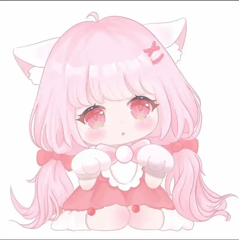 可爱头像女卡通呆萌 #姐妹头像换起来啊  - 抖音